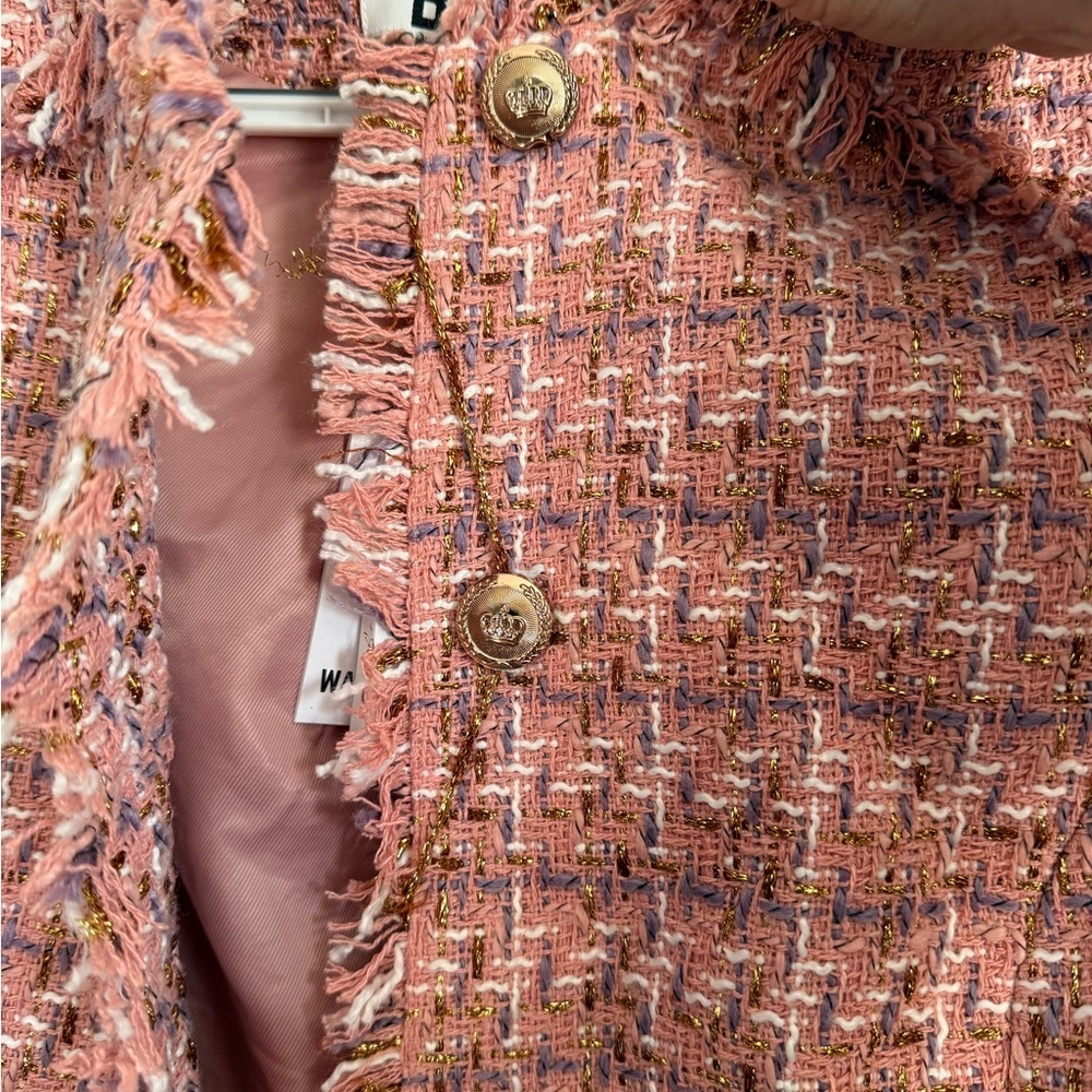 Walter Baker Women's Rose Tweed Blazer - Picture 4 of 10